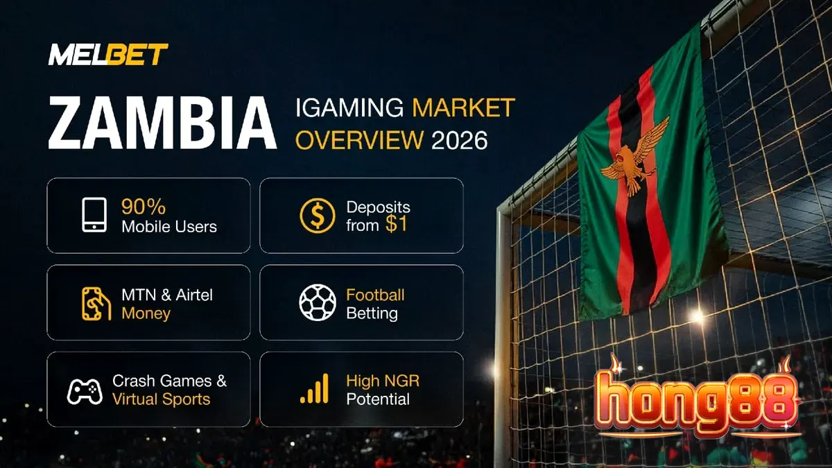 Pemandangan kota Lusaka yang modern melambangkan pertumbuhan pasar iGaming di Zambia.